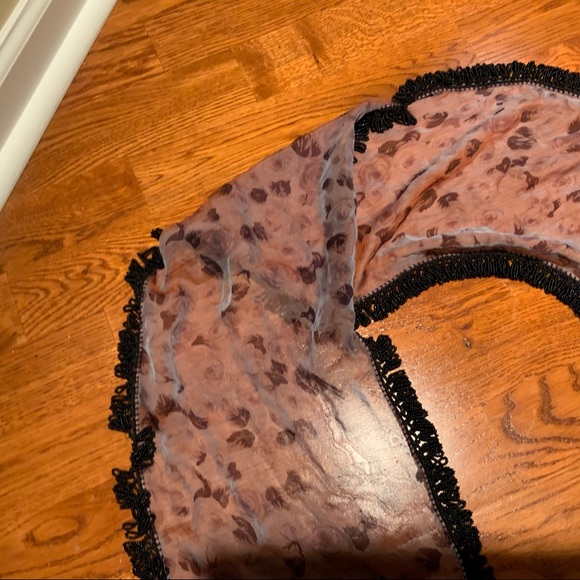 BEADED IRIDESCENT LONG SCRAF - Picture 6 of 10